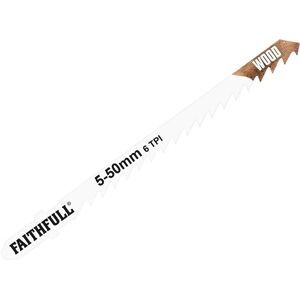 Faithfull FAIJBT244D Jigsaw Blades Wood T244D - Jigsaw Blades Faithfull FAIJBT244D Jigsaw Blades Wood T244D - Jigsaw Blades