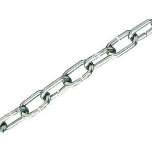 Faithfull Stainless Steel Clock Chain - 2mm, 10m - Clock Chain Faithfull Stainless Steel Clock Chain - 2mm, 10m - Clock Chain