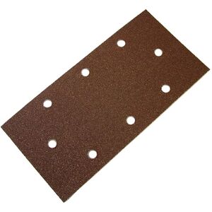 Faithfull Red 1/3 Sanding Sheet - Assorted Perforated - 93x230mm Faithfull Red 1/3 Sanding Sheet - Assorted Perforated - 93x230mm