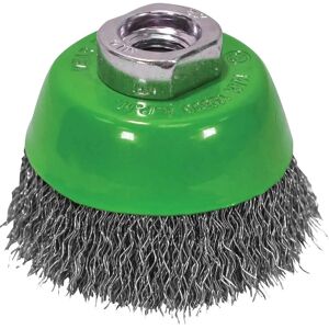 Faithfull Stainless Steel Wire Cup Brush - 75mm M14 - Industrial Faithfull Stainless Steel Wire Cup Brush - 75mm M14 - Industrial