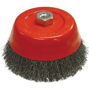Faithfull 150mm Steel Wire Cup Brush - M14 x 2 - Light-Medium Duty Faithfull 150mm Steel Wire Cup Brush - M14 x 2 - Light-Medium Duty