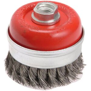 Faithfull FAIWBT65 Wire Cup Brush Twist Knot 65mm M14 x 0.50mm Steel Wire - Wire Cup Brush Faithfull FAIWBT65 Wire Cup Brush Twist Knot 65mm M14 x 0.50mm Steel Wire - Wire Cup Brush
