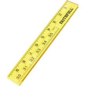 Faithfull FaithfullFOLD Gelbe ABS Kunststoff Falzline 1m - Falzlänge Faithfull FaithfullFOLD Gelbe ABS Kunststoff Falzline 1m - Falzlänge