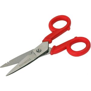 Faithfull FAISCWC5 Electricians Wire Cutting Scissors - 125mm Faithfull FAISCWC5 Electricians Wire Cutting Scissors - 125mm