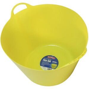 Faithfull FAIFLEX42Y Heavy-Duty Polyethylene Flex Tub - 42 litres - Yellow Faithfull FAIFLEX42Y Heavy-Duty Polyethylene Flex Tub - 42 litres - Yellow