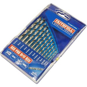 Faithfull FAIMSET13PRO HSS Drill Bit Set - 13 pcs, 1.5-6.5mm - Drill Set Faithfull FAIMSET13PRO HSS Drill Bit Set - 13 pcs, 1.5-6.5mm - Drill Set