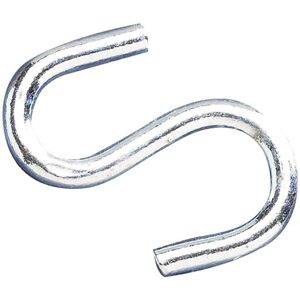 Faithfull FAICHSH5010 Zinc Plated 5mm S Hooks - S Hooks Faithfull FAICHSH5010 Zinc Plated 5mm S Hooks - S Hooks