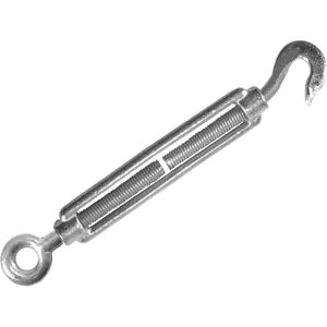 Faithfull Model FAICHSCREW6 Galvanised 6mm Hook & Eye - Screw Faithfull Model FAICHSCREW6 Galvanised 6mm Hook & Eye - Screw