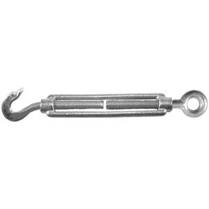 Faithfull Model FAICHSCREW8 - Galvanised Straining Screw with Hook & Eye, 8mm, 104mm Faithfull Model FAICHSCREW8 - Galvanised Straining Screw with Hook & Eye, 8mm, 104mm