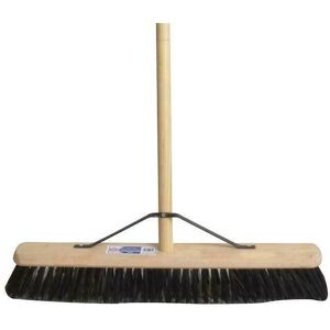 Faithfull FAIBRPVC24H PVC Broom with Stay - Broom 600mm - 24in - 54in Handle Faithfull FAIBRPVC24H PVC Broom with Stay - Broom 600mm - 24in - 54in Handle