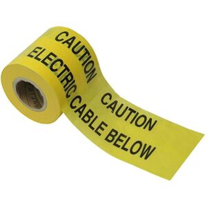 Faithfull Warning Tape - 365m - Electric - Yellow Faithfull Warning Tape - 365m - Electric - Yellow
