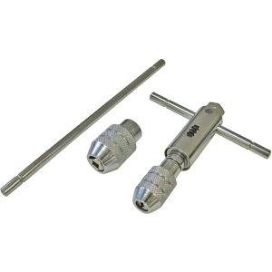 Faithfull M4-M10 Tap Wrench Ratchet Set - Ergonomic, Interchangeable Faithfull M4-M10 Tap Wrench Ratchet Set - Ergonomic, Interchangeable