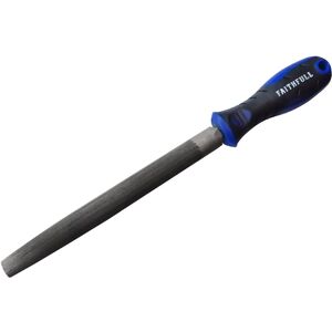Faithfull FAIFIHRSC8 Handled Half Round Second Cut Engineers File - Engineers File Faithfull FAIFIHRSC8 Handled Half Round Second Cut Engineers File - Engineers File