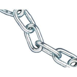 Faithfull Faithfull 19344Z Zinc Plated Chain 5mm x 10m Box - Max Load 160kg Faithfull Faithfull 19344Z Zinc Plated Chain 5mm x 10m Box - Max Load 160kg