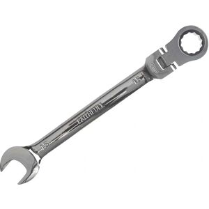 Faithfull Faithfull Ratchet Combination Spanner Flex Head CV 15mm - Combination Spanner Faithfull Faithfull Ratchet Combination Spanner Flex Head CV 15mm - Combination Spanner