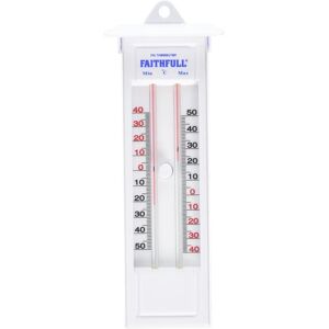 Faithfull Model FAITHMMBUTMF Mercury-Free Thermometer - Max-Min Faithfull Model FAITHMMBUTMF Mercury-Free Thermometer - Max-Min