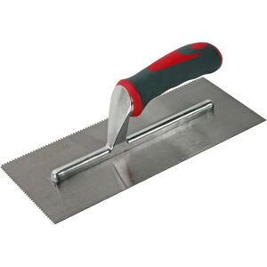 Faithfull FAISGTNOT3 Notched Trowel V 3mm Soft-Grip Handle - Trowel Faithfull FAISGTNOT3 Notched Trowel V 3mm Soft-Grip Handle - Trowel