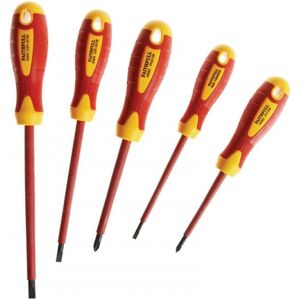 Faithfull FAISDVDESET5 VDE Screwdriver Set - Soft Grip - 5 Piece Faithfull FAISDVDESET5 VDE Screwdriver Set - Soft Grip - 5 Piece