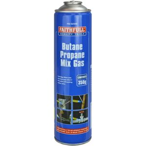 Faithfull FAIGZ350 Butane Propane Gas Cartridge - 350g Faithfull FAIGZ350 Butane Propane Gas Cartridge - 350g