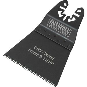 Faithfull Multi-Function Tool M0010028 - Multi-Function Tool, 68mm, Ground, Fast Cut, Wood Faithfull Multi-Function Tool M0010028 - Multi-Function Tool, 68mm, Ground, Fast Cut, Wood