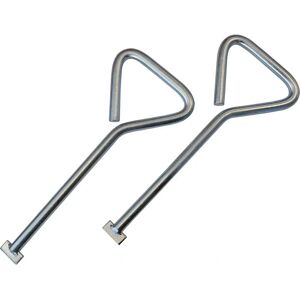 Faithfull FAIMHK320 Manhole Keys - Pack of 2, 320mm, Durable Access Tools Faithfull FAIMHK320 Manhole Keys - Pack of 2, 320mm, Durable Access Tools