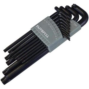 Faithfull Faithfull FAITKS13L Star Long Arm Key Set of 13 - Key Set Faithfull Faithfull FAITKS13L Star Long Arm Key Set of 13 - Key Set