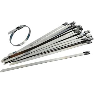 Faithfull Stainless Steel Cable Ties - 7.9 x 680mm - Pack of 50 Faithfull Stainless Steel Cable Ties - 7.9 x 680mm - Pack of 50