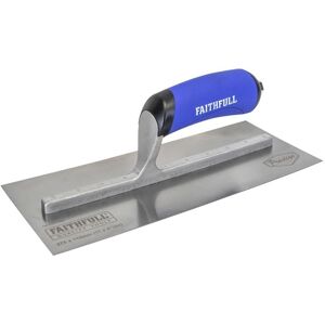Faithfull Faithfull Prestige Plastering Trowel - 275 x 115mm - High-Quality Stainless Steel Tool Faithfull Faithfull Prestige Plastering Trowel - 275 x 115mm - High-Quality Stainless Steel Tool