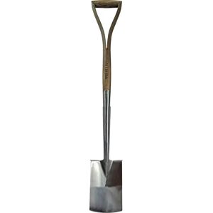 Faithfull Brand Prestige Stainless Steel Border Spade - Ash Handle Faithfull Brand Prestige Stainless Steel Border Spade - Ash Handle