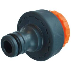 Faithfull YM5812E Plastic Tap Connector - Garden Hose Fitting Faithfull YM5812E Plastic Tap Connector - Garden Hose Fitting