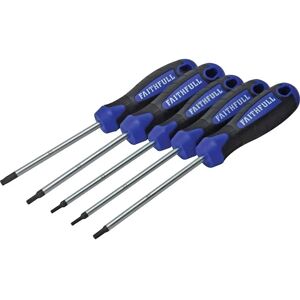 Faithfull FAISDTSET5 Torx Screwdriver Set - Screwdriver Set Faithfull FAISDTSET5 Torx Screwdriver Set - Screwdriver Set