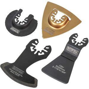 Faithfull FAIMFTKIT4 Multi-Tool Tiling Kit - 4 Piece Faithfull FAIMFTKIT4 Multi-Tool Tiling Kit - 4 Piece