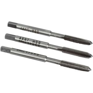 Faithfull M4 - High-Speed Steel Tap Set - 3 Pieces Faithfull M4 - High-Speed Steel Tap Set - 3 Pieces