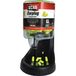 Distributeur de bouchons d'oreille Scan ED-250 - 250 paires, Vert, Classement industriel Distributeur de bouchons d'oreille Scan ED-250 - 250 paires, Vert, Classement industriel