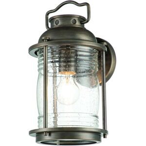 Kichler Ashland Bay Brass Aluminium Clear Seeded Glass Outdoor Wall Light - Wall Light Kichler Ashland Bay Brass Aluminium Clear Seeded Glass Outdoor Wall Light - Wall Light