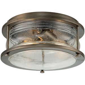 Kichler Ashland Bay 2 Outdoor Light - Outdoor Ceiling Light, Burnished Bronze, 30.5cm Kichler Ashland Bay 2 Outdoor Light - Outdoor Ceiling Light, Burnished Bronze, 30.5cm