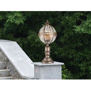 Kichler Halleron Outdoor Pedestal Lamp - Victorian Style IP44 Kichler Halleron Outdoor Pedestal Lamp - Victorian Style IP44