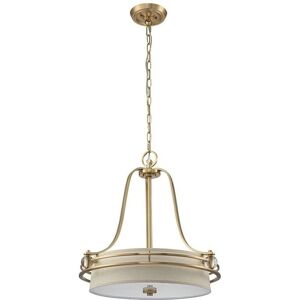 Quoizel Gotham Brushed Brass Pendant Light - Ceiling Light Quoizel Gotham Brushed Brass Pendant Light - Ceiling Light