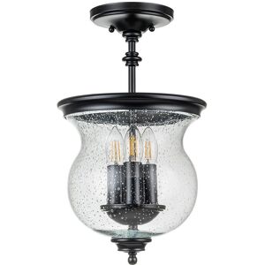 Feiss Pickering Lane 3 Light Black Ceiling Light Feiss Pickering Lane 3 Light Black Ceiling Light