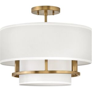 Hinkley Graham 3-Licht Messing-Deckenleuchte Hinkley Graham 3-Licht Messing-Deckenleuchte