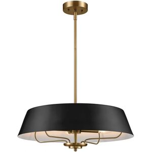 Elstead Lighting Luella 4-Light Duo-Mount Pendant - Pendant Light Elstead Lighting Luella 4-Light Duo-Mount Pendant - Pendant Light