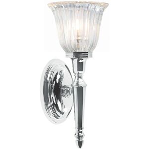 Elstead Dryden Polished Chrome Bathroom Light - Wall Sconce Elstead Dryden Polished Chrome Bathroom Light - Wall Sconce