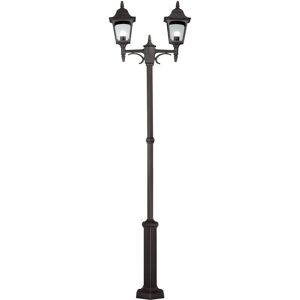 Elstead Lighting CP8 Chapel Black Die-cast Aluminium 2 Light Outdoor Post Light Elstead Lighting CP8 Chapel Black Die-cast Aluminium 2 Light Outdoor Post Light
