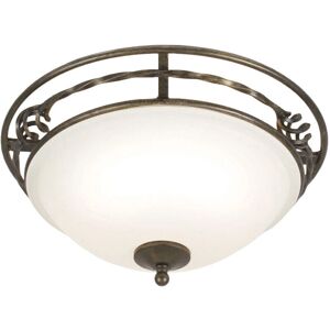 Elstead Pembroke 2 Light Flush Ceiling Fitting - Ceiling Light Elstead Pembroke 2 Light Flush Ceiling Fitting - Ceiling Light