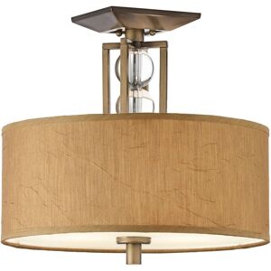 Kichler Celestial Cambridge Bronze 3-Light Semi Flush Ceiling Light Kichler Celestial Cambridge Bronze 3-Light Semi Flush Ceiling Light