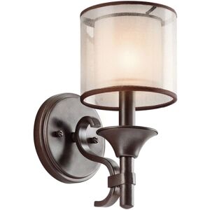 Kichler Lacey Linen Mesh E14 Wall Sconce - Wall Sconce Kichler Lacey Linen Mesh E14 Wall Sconce - Wall Sconce