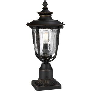 Elstead Luverne Pedestal Light - Outdoor, Bronze, E27 Elstead Luverne Pedestal Light - Outdoor, Bronze, E27