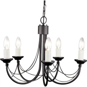 Elstead Carisbrooke 5 Light Ceiling Fitting - Gothic Style Elstead Carisbrooke 5 Light Ceiling Fitting - Gothic Style
