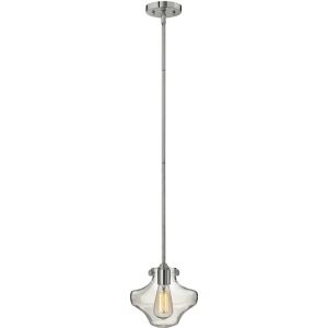 Elstead Lighting Congress 1-Light Chrome Pendant - Ceiling Light Elstead Lighting Congress 1-Light Chrome Pendant - Ceiling Light
