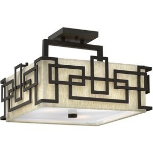 Lampe de Plafond Lanza, Bronze Froté à l'Huile - Plafonnier - Publicité Lampe de Plafond Lanza, Bronze Froté à l'Huile - Plafonnier - Publicité